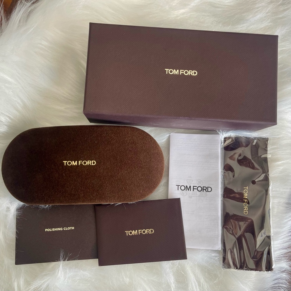 Tom Ford Brown Sunglasses CASE ONLY